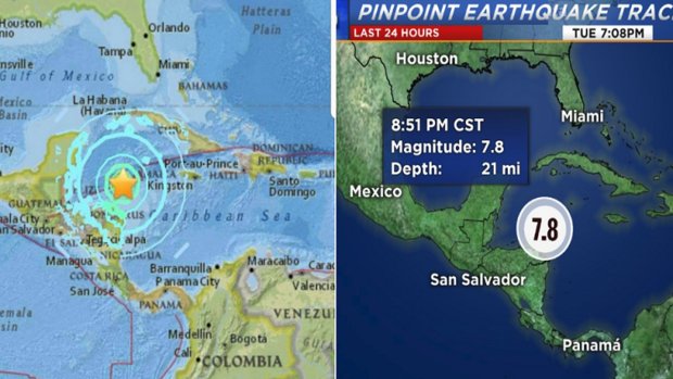 زلزال مدمر يضرب هندوراس وتخوف من "تسونامي"