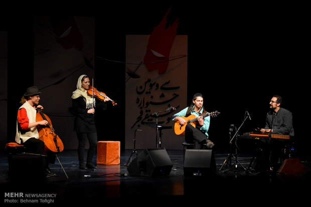 Fajr Music Fest. of 33rd edition opens in Tehran on Wed.