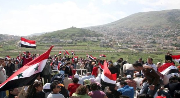 Farmers reject Israeli attempts to uproot them from their lands in Golan