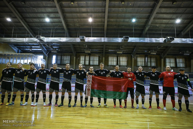 Iran, Belarus friendly futsal match