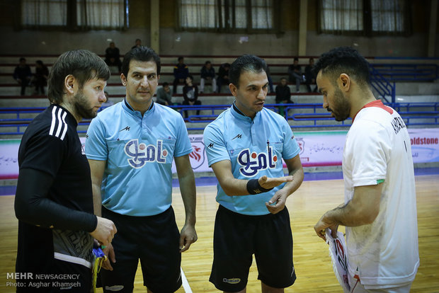 Iran, Belarus friendly futsal match