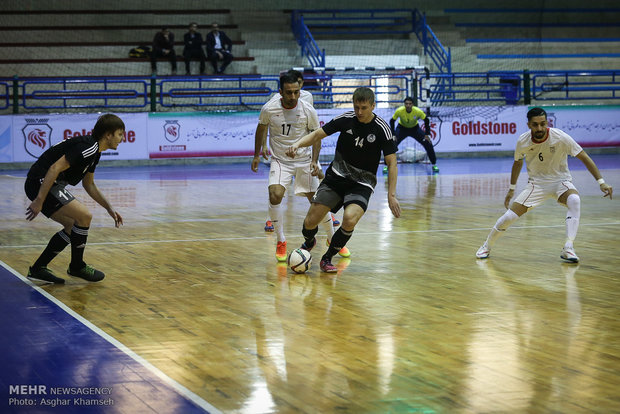 Iran, Belarus friendly futsal match