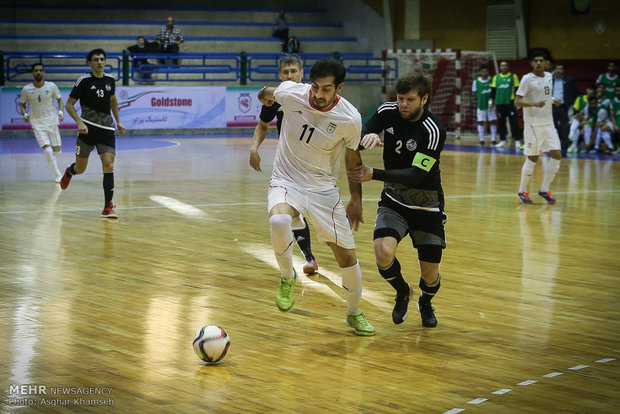 Iran, Belarus friendly futsal match