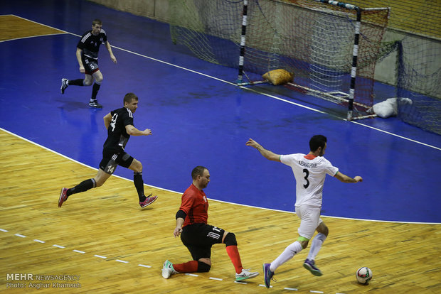 Iran, Belarus friendly futsal match