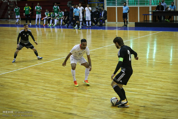 Iran, Belarus friendly futsal match