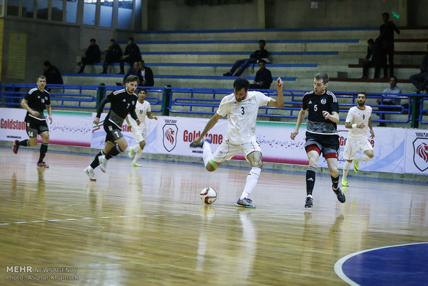 Iran, Belarus friendly futsal match