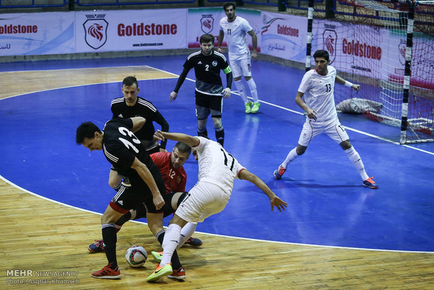 Iran, Belarus friendly futsal match