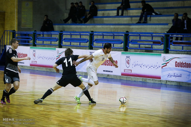 Iran, Belarus friendly futsal match