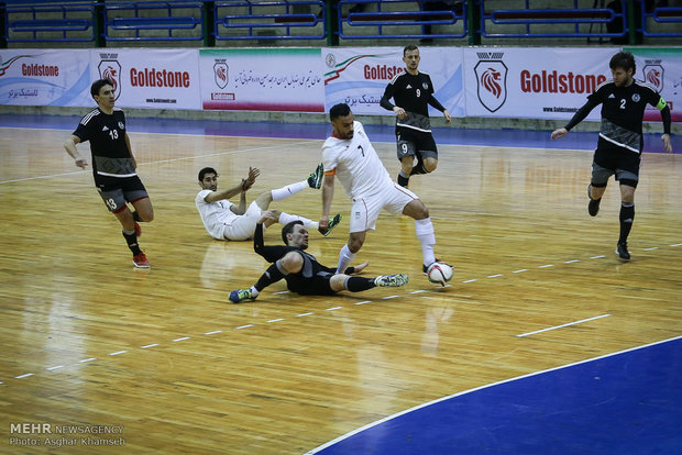 Iran, Belarus friendly futsal match