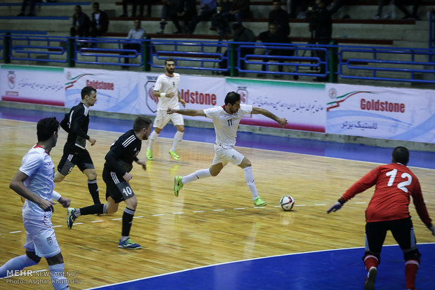 Iran, Belarus friendly futsal match