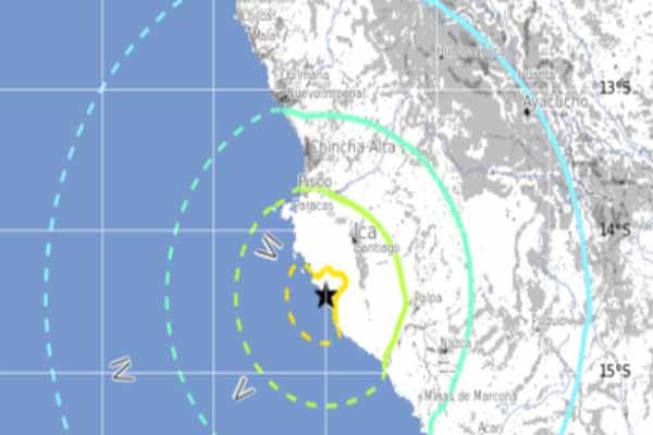 وقوع زلزله ۷.۱ ریشتری در پرو یک کشته و ده ها زخمی بر جا گذاشت