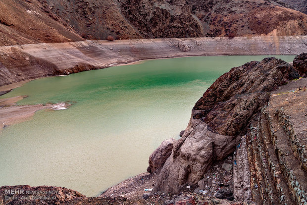 Lowering water levels concerning Tehran  