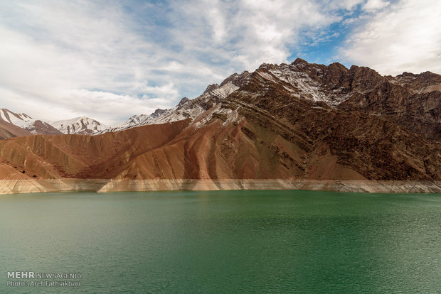 Lowering water levels concerning Tehran  