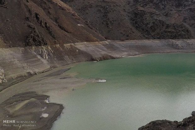 Lowering water levels concerning Tehran  