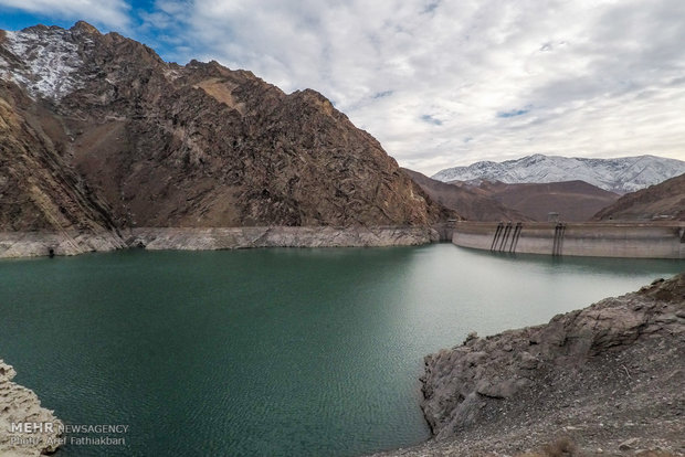 Lowering water levels concerning Tehran  