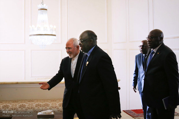 Iranian FM meets with UN official, Senegalese speaker