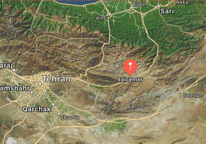 زلزله دیشب زلزله تهران زلزله امروز حوادث تهران اخبار فیروزکوه