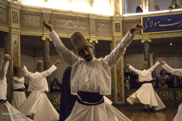 سماع درویشان در استانبول ترکیه‎