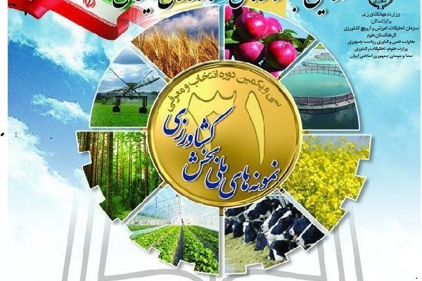 ۱۰تولیدکننده برتر ملی در حوزه کشاورزی خراسان‌جنوبی تجلیل شدند