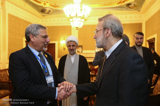 ایرانی پارلیمنٹ کے اسپیکر سے عالمی رہنماؤں کی ملاقاتیں