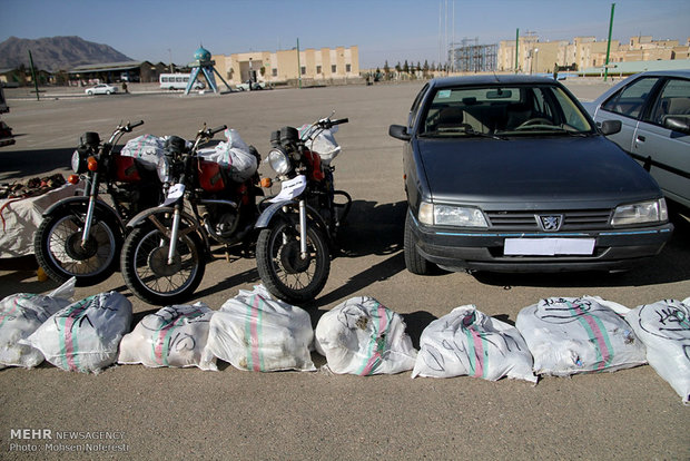 کشف و ضبط 4 تن مواد مخدر در بیرجند‎