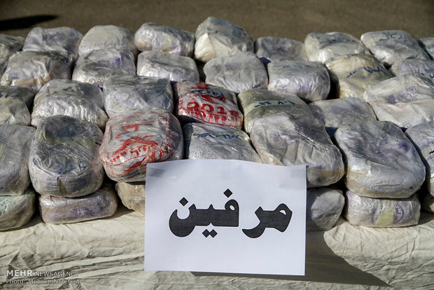 کشف بیش از دو تن موادمخدر و پلمب ۱۰۰باب منزل در جنوب تهران