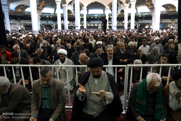 اقامه نماز باران در قم‎