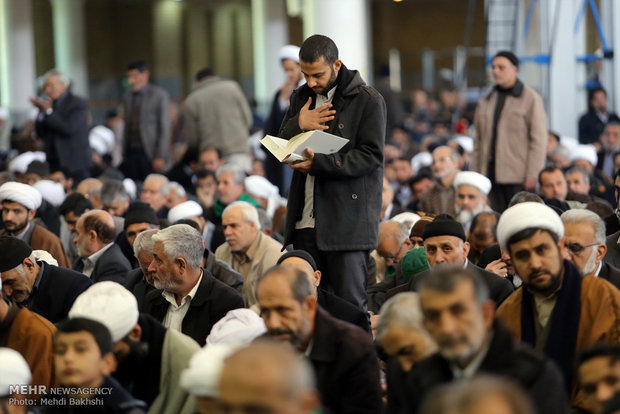 اقامه نماز باران در قم‎