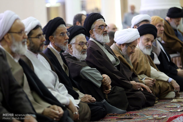 اقامه نماز باران در قم‎