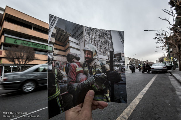 حادثه «پلاسکو» به روایت عکاسان