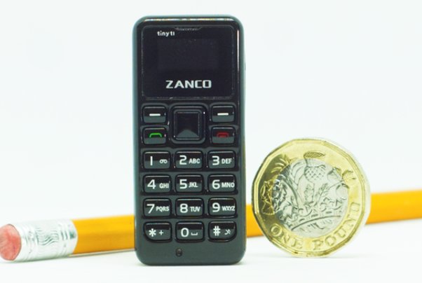 با این موبایل انگشتی تماس بگیرید و پیامک بفرستید!