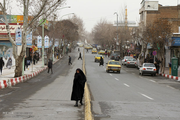 آلودگی هوای سنندج‎