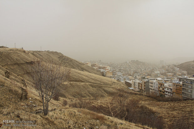 آلودگی هوای سنندج‎