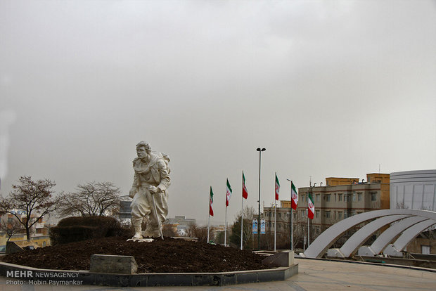 آلودگی هوای سنندج‎