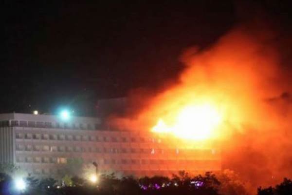 کابل میں انٹر کانٹی نینٹل ہوٹل پر دہشت گردوں کے حملے میں ہلاکتوں کی تعداد 30 تک پہنچ گئی