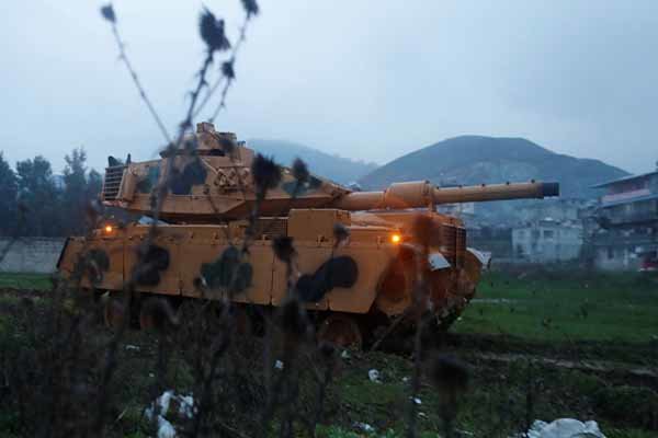 وحدات حماية الشعب الكردية دمرت دبابة تركية أخرى في عفرين