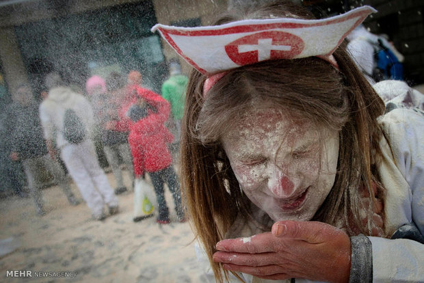 جنگ با آرد در اسپانیا‎