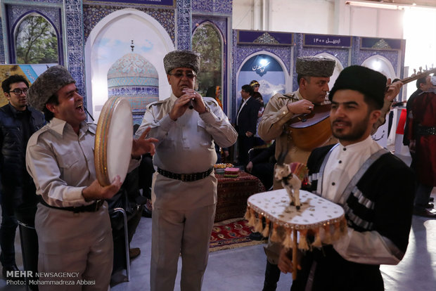 مراسم افتتاح نمایشگاه گردشگری تهران