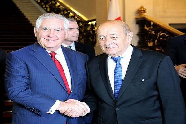 ایران، سوریه، یمن و کره‌شمالی محور دیدار کنونی تیلرسون و لودریان