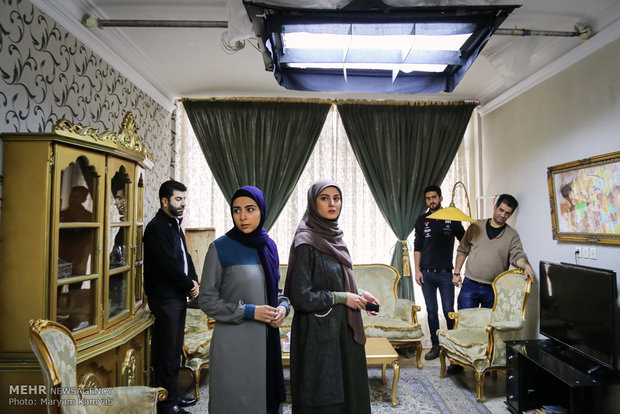 پشت صحنه سریال 87 متر