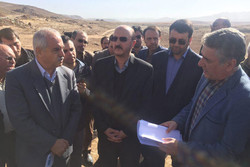 استاندار قزوین از عملیات اجرایی سد نهب بازدید کرد