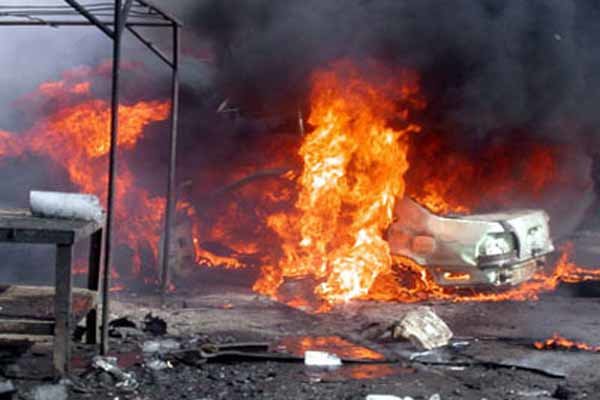 انفجار خودرو بمبگذاری شده در ادلب/عملیات ارتش سوریه در شمال حماه