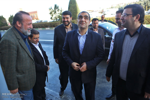 آیین افتتاح ساختمان مرکز اورژانس ۱۱۵ تهران