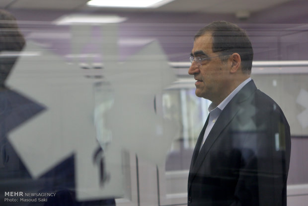 آیین افتتاح ساختمان مرکز اورژانس ۱۱۵ تهران