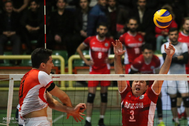 İran Erkekler Voleybol Ligi'nden kareler