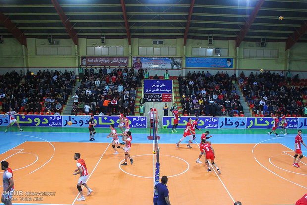 İran Erkekler Voleybol Ligi'nden kareler