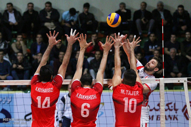 İran Erkekler Voleybol Ligi'nden kareler