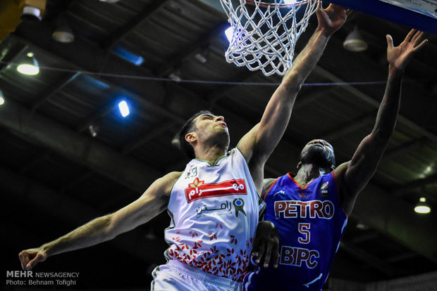 İran basketbolunun kritik maçından kareler