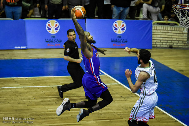 İran basketbolunun kritik maçından kareler