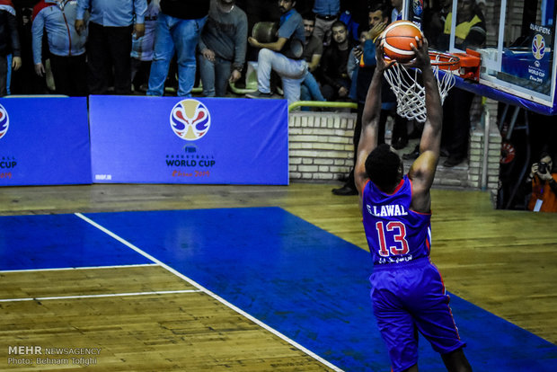 İran basketbolunun kritik maçından kareler